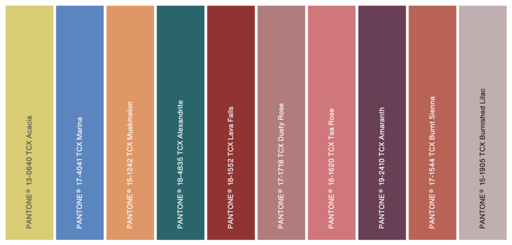 the summer color palette for 2026