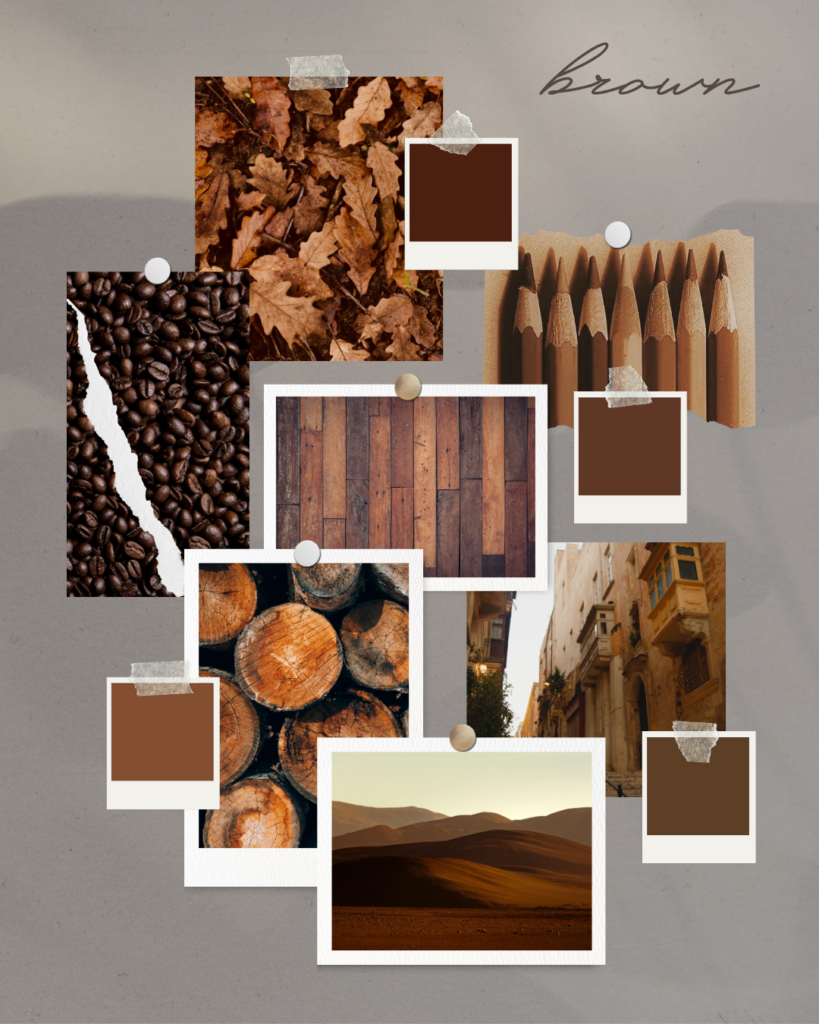examples of brown in the psychology of color for branding
