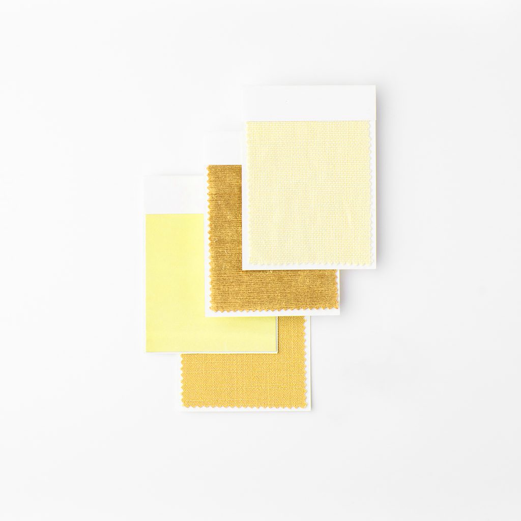 yellow swatches to help you chppse a color palette